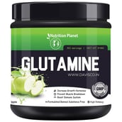 Nutrition Planet Glutamine,  0.76 lb  Green Apple 
