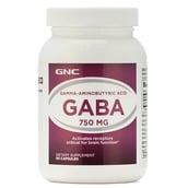 3 - GNC GABA (750mg),  90 capsules 
