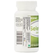 back - GNC Selenium 200 mcg,  100 tablet(s) 