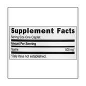 supplement - GNC Taurine (500 mg),  50 veggie capsule(s) 