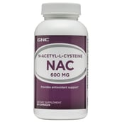 1 - GNC NAC (600 mg),  60 capsules  Unflavoured 