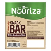 Back1 - Nouriza Snack Bar,  10 Piece(s)/Pack  Dark Chocolate 