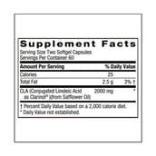 2 - GNC BodyDynamix Conjugated Linoleic Acid,  120 softgels 