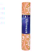 1 - Strauss Meditation Butterfly Yoga Mat,  Orange  5 mm 