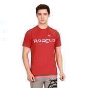 3 - Rocclo T Shirt-5062,  Blood Red  Large 