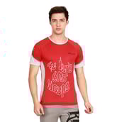 3 - Rocclo T Shirt-5069, Whitish Red Medium