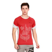 6 - Rocclo T Shirt-5069,  Whitish Red  XXL 