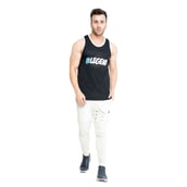 2 - Aesthetic Bodies Men's LongLine Stringer,  Black  XS 