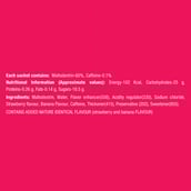 Supplement - Fast & Up Energy Gel,  5 Piece(s)/Pack  Strawberry & Banana 