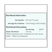 supplement - Myprotein Green Tea Extract,  0.5 kg  Unflavoured 