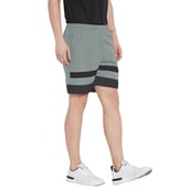 3 - Masch Mens Regular Fit Polyester Shorts,  Medium  Grey 