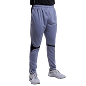 1 - Fitup Life Color Block Men Track Pants with Black Strip,  Grey  Medium 