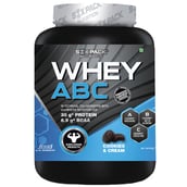 1 - Six Pack Nutrition Whey ABC,  4.4 lb  Cookies & Cream 