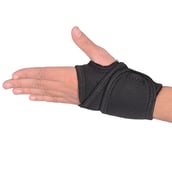 Bone Rap Wrist Binder with Thumb Support,  Black  Free Size 