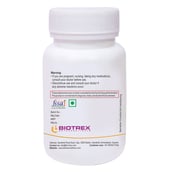 Back - Biotrex Vitamin B5 500mg,  Unflavoured  60 veggie capsule(s) 