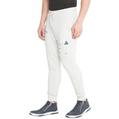 2 - Aesthetic Bodies Men's Jogger Series Pants, White Medium
