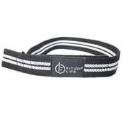2 - Fitup Life Gym Lifting Grip Strap with Non Slip Grip Wrist Support,  Black and Grey  Free Size 