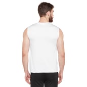3 - Masch Mens Regular Fit Polyester Active T Shirt (MSTS1017 SLP GTS),  Grey and White  Medium 