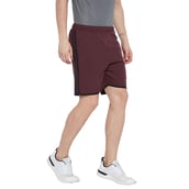 1 - Masch Mens Regular Fit Polyester Shorts (MSSH 0618 CS S2P MRN),  Large  Maroon 