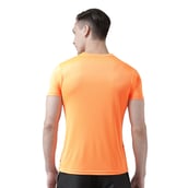 3 - Masch Mens Regular Fit Polyester Active T Shirt (MSTS 0619 HSP 2XPL FO),  Fluorescent Orange  Medium 