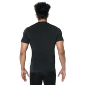 2 - DK Active Wear Half Sleeve Gym T Shirt (Superman),  Black and Yellow  XXL 