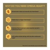 Benefit - TrueBasics Omega Heart, 30 capsules