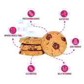 Benefit - Eat Anytime Protein Cookies Gluten Free,  160 g  Cranberry 