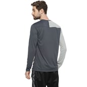 2 - Campus Sutra Solid Men Round or Crew T Shirt,  Grey  Medium 