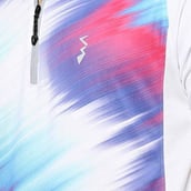 3 - Campus Sutra Graphic Print Men Round or Crew T Shirt,  White  Small 