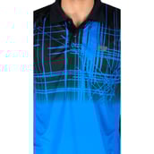4 - Vector X Men's Sublimation T Shirt (VRS 017),  Blue  Large 