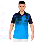 1 - Vector X Men's Sublimation T Shirt (VRS 017),  Blue  Large 