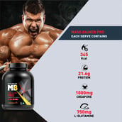Points - MuscleBlaze Mass Gainer PRO with Creapure, 6.6 lb Chocolate