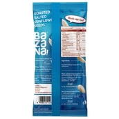 back - Bazana Roasted Salted Snack,  Sunflower Seeds  15 Piece(s)/Pack 