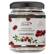 Zevic Sugar Free Chocolate Coated, Cranberries 100 g