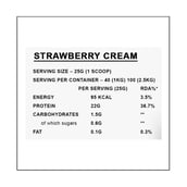 supplement - Myprotein Impact Whey Isolate, 1.1 lb Strawberry Cream