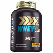 HealthXP Premium Series Whey Gold, 4.4 lb Mango