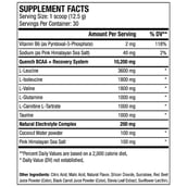 supplement - ANS Performance QUENCH BCAA, 0.82 lb 30 Servings Blue Bombsicle