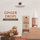 1 - Upakarma Ayurveda Ginger Drops,  30 ml 