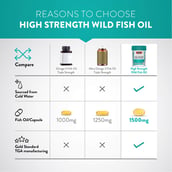 6 - Swisse Ultiboost Odourless High Strength Wild Fish Oil, 40 capsules