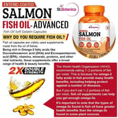 4 - St.Botanica Salmon Fish Oil 1000mg Advanced,  60 softgels 