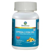 BestSource Nutrition Omega-3 Fish Oil (600mg), 60 softgels