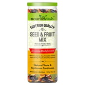 NourishVitals Seed & Fruit Mix, Scrummy Black Currant 0.150 kg