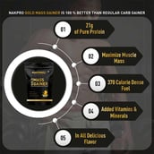 7 - Nakpro Gold Mass Gainer, 2.2 lb Mango
