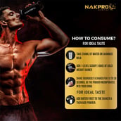 6 - Nakpro Gold Weight Gainer,  2.2 lb  Strawberry (Pack of 3) 
