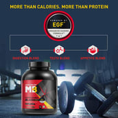 1 - MuscleBlaze Super Gainer Black OP, 4.4 lb Chocolate