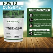 4 - Nakpro Vegan Platinum Soy Protein Isolate, 2.2 lb Unflavoured (Pack of 2)