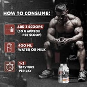 7 - Big Flex King Mammoth Mass Gainer, 2.2 lb Strawberry Banana