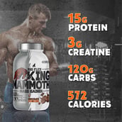 5 - Big Flex King Mammoth Mass Gainer, 2.2 lb Chocolate Cookies