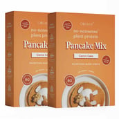 1 - Cosmix No Nonsense Plant Protein Pancake Mix, Carrot Cake (Pack of 2) 200 g