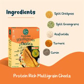 3 - The Naturik Co Ragi & Multigrain Cheela Mix Combo, Natural 2 Piece(s)/Pack